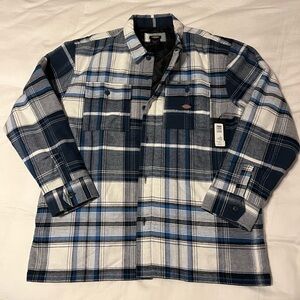 Dickies flannel Jacket New
